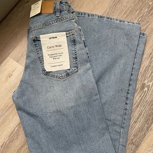 Cotton On Women’s Curvy Wide Jeans Size 26